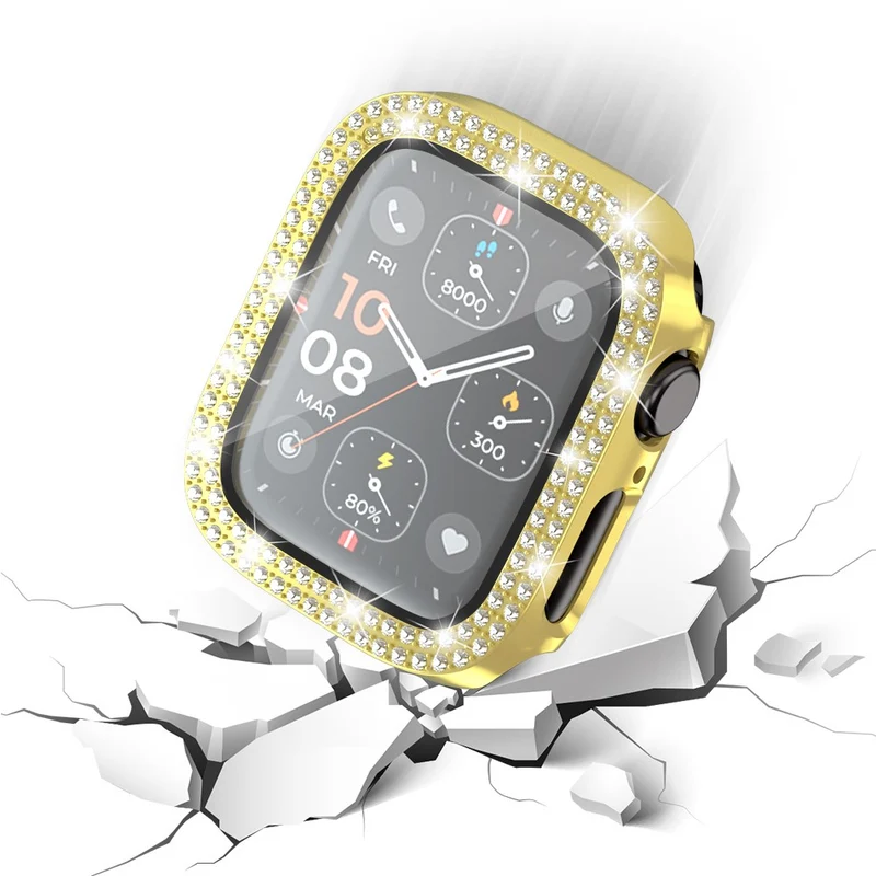 Apple Smartwatch Glas und Strass Universell Displayschutz