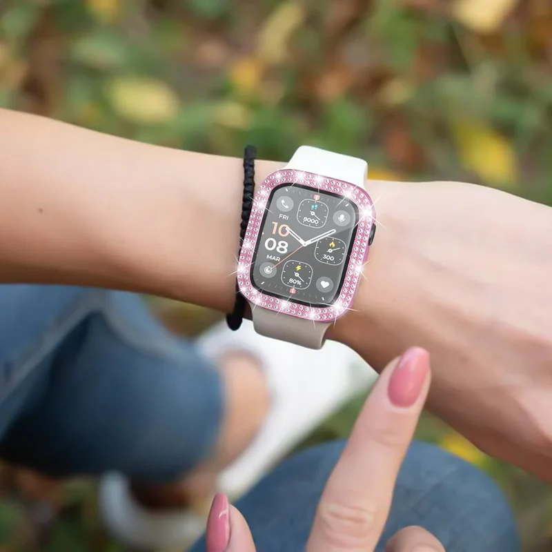 Apple Smartwatch Glas und Strass Universell Displayschutz