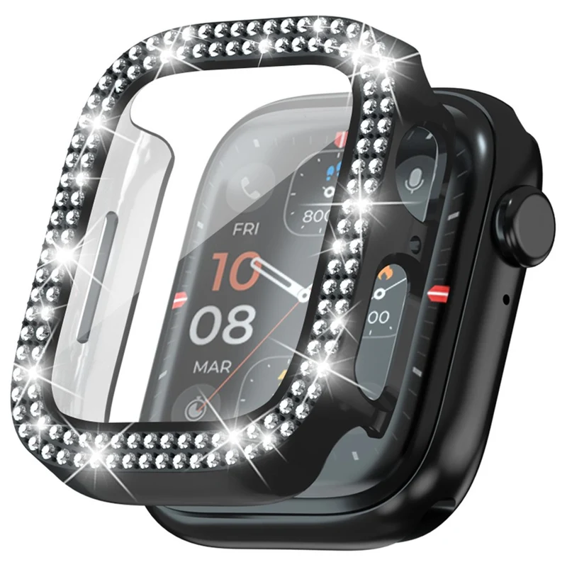 Apple Smartwatch Glas und Strass Universell Displayschutz