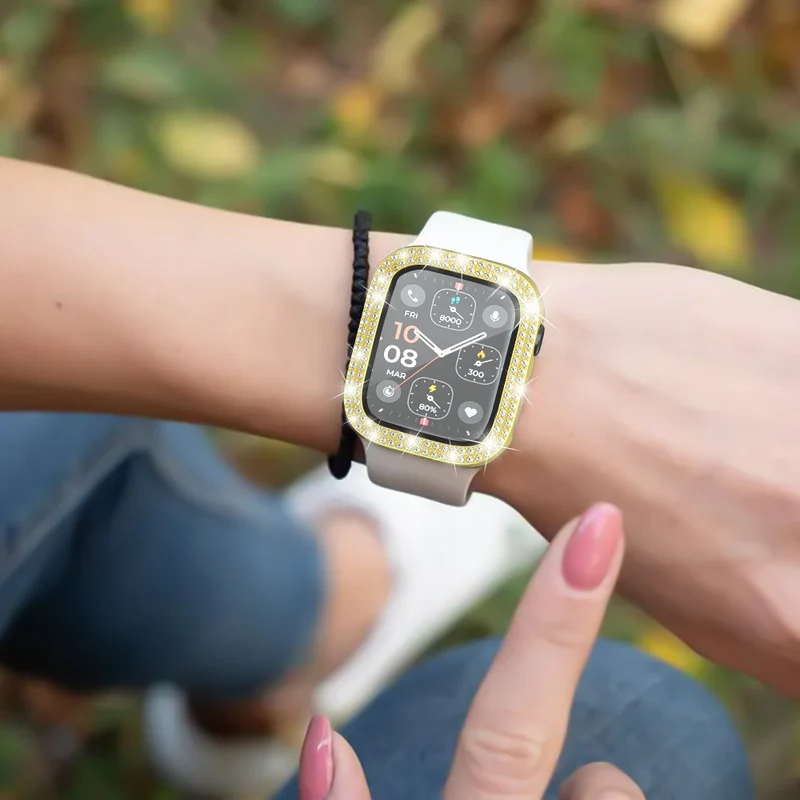 Apple Smartwatch Glas und Strass Universell Displayschutz