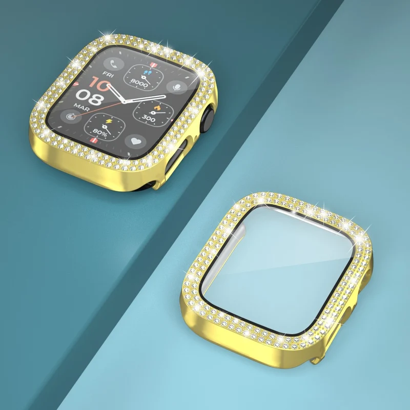 Apple Smartwatch Glas und Strass Universell Displayschutz