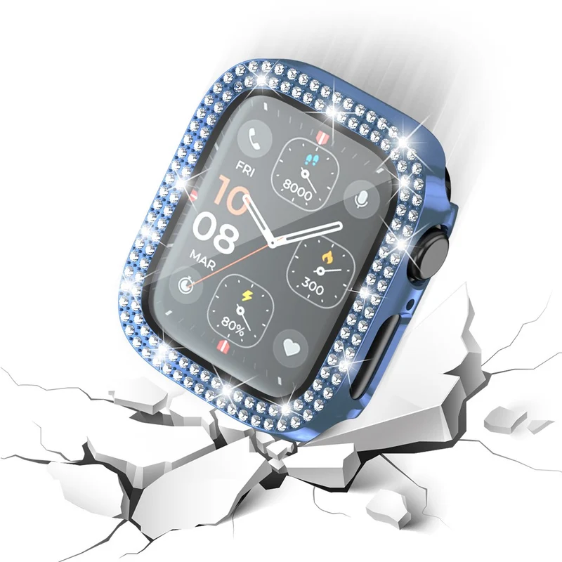 Apple Smartwatch Glas und Strass Universell Displayschutz