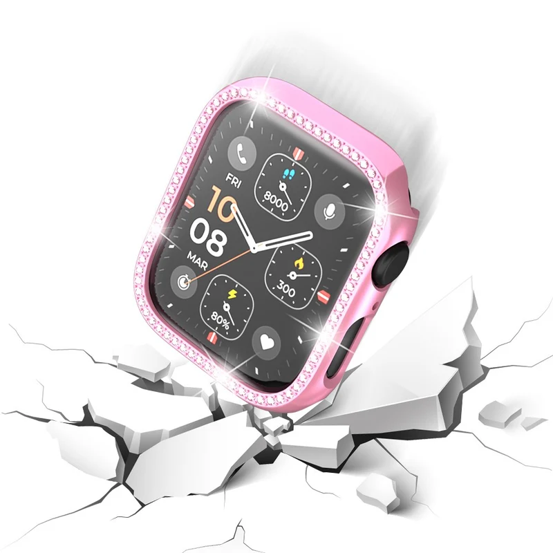 Apple Smartwatch Plastik und Strass Universell Bumper
