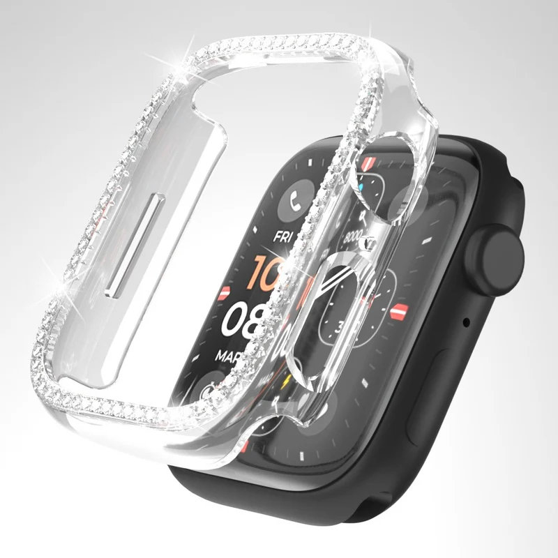 Apple Smartwatch Plastik und Strass Universell Bumper