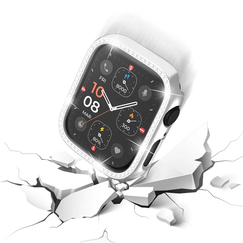 Apple Smartwatch Plastik und Strass Universell Bumper