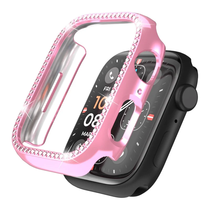 Apple Watch Ultra / Apple Watch Ultra 2 Plastik und Strass Universell Bumper