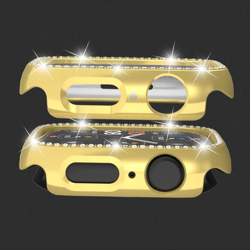Apple Watch Ultra / Apple Watch Ultra 2 Plastik und Strass Universell Bumper