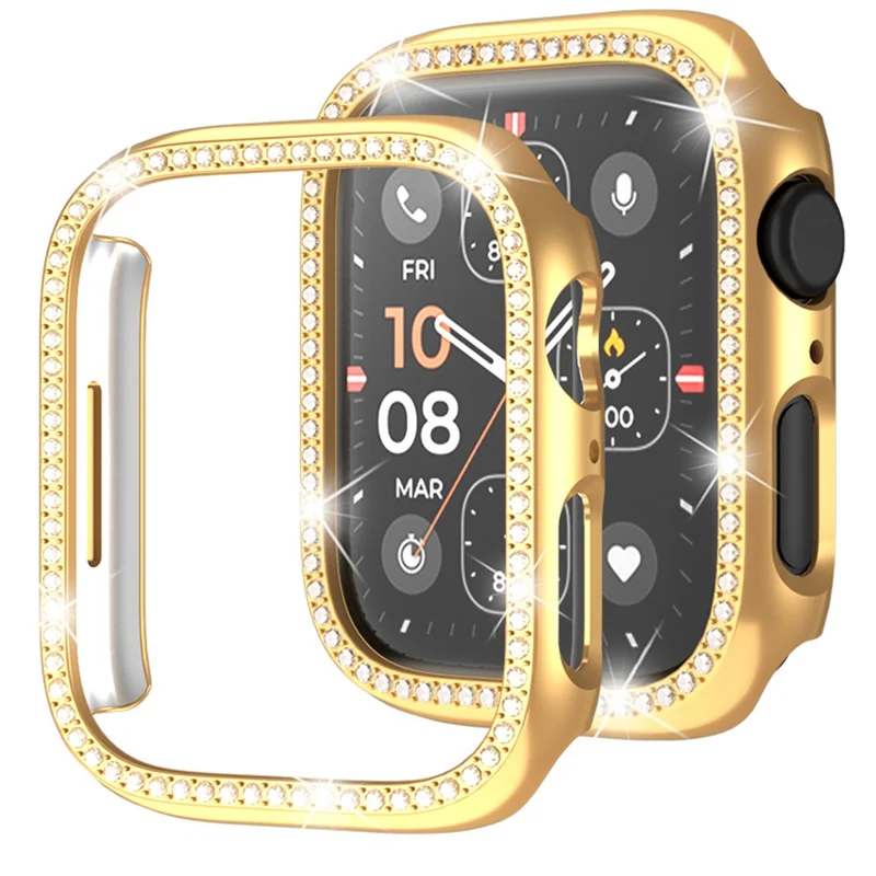 Apple Watch Ultra / Apple Watch Ultra 2 Plastik und Strass Universell Bumper