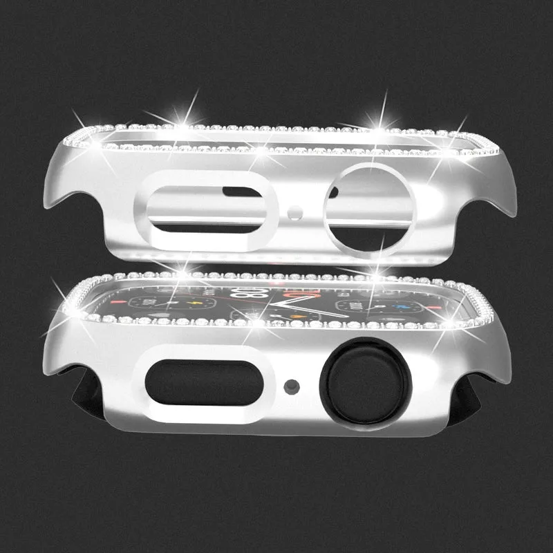 Apple Watch Ultra / Apple Watch Ultra 2 Plastik und Strass Universell Bumper
