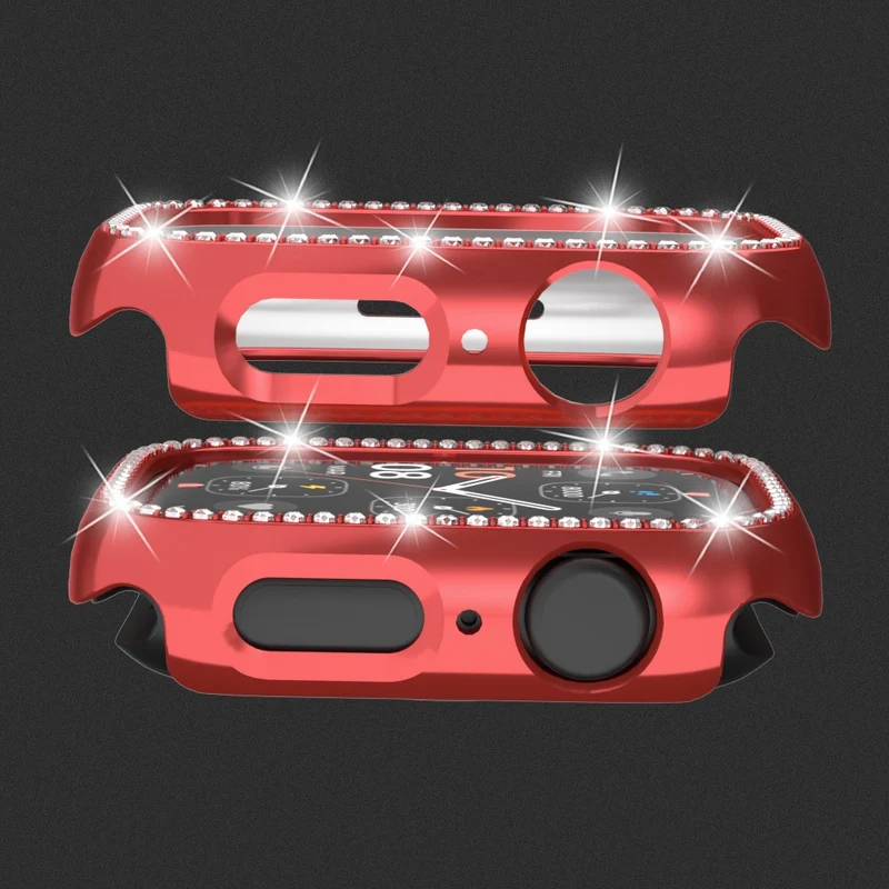 Apple Smartwatch Plastik und Strass Universell Bumper