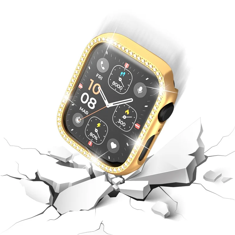 Apple Smartwatch Plastik und Strass Universell Bumper