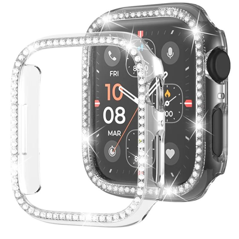 Apple Smartwatch Plastik und Strass Universell Bumper