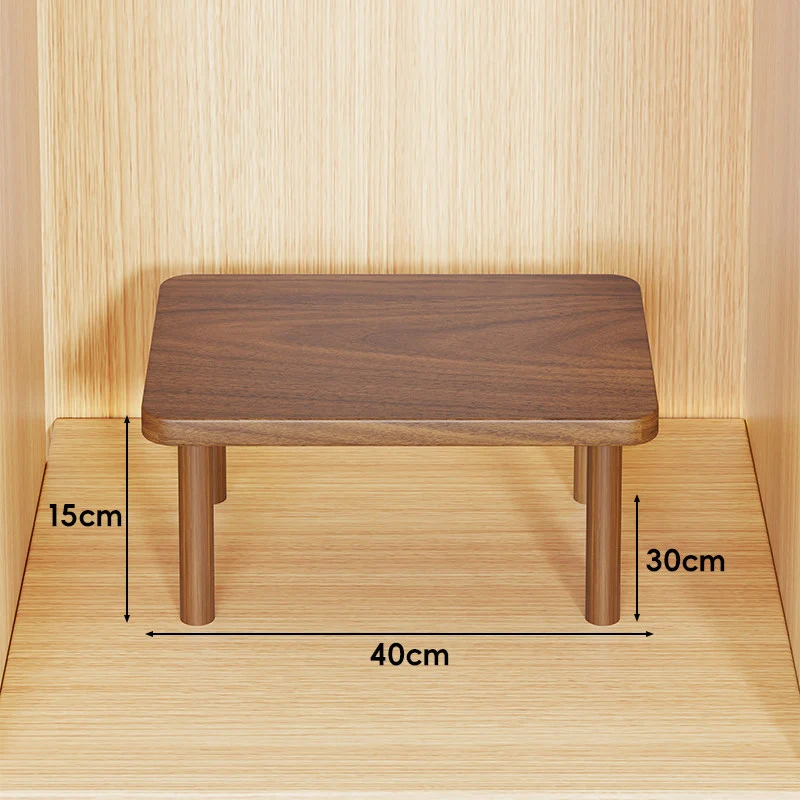 Verstellbarer Mehrhöhe Holz Monitorständer und Desktop Regal