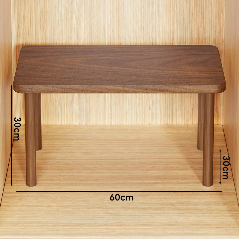 Verstellbarer Mehrhöhe Holz Monitorständer und Desktop Regal