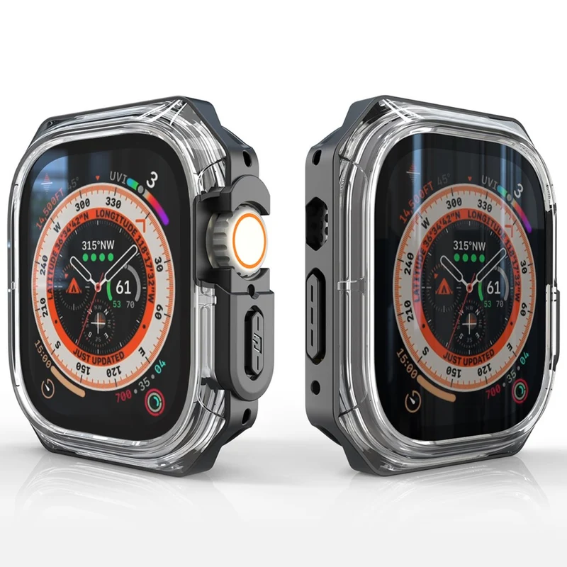 Flexibel Apple Watch Ultra / Apple Watch Ultra 2 Silikon Hülle