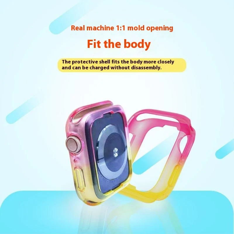Apple Smartwatch Flexibel Silikon Universell Bumper