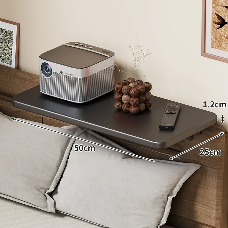Kopfteil-montierte schwebende Nachttischablage für Projektoren und Geräte