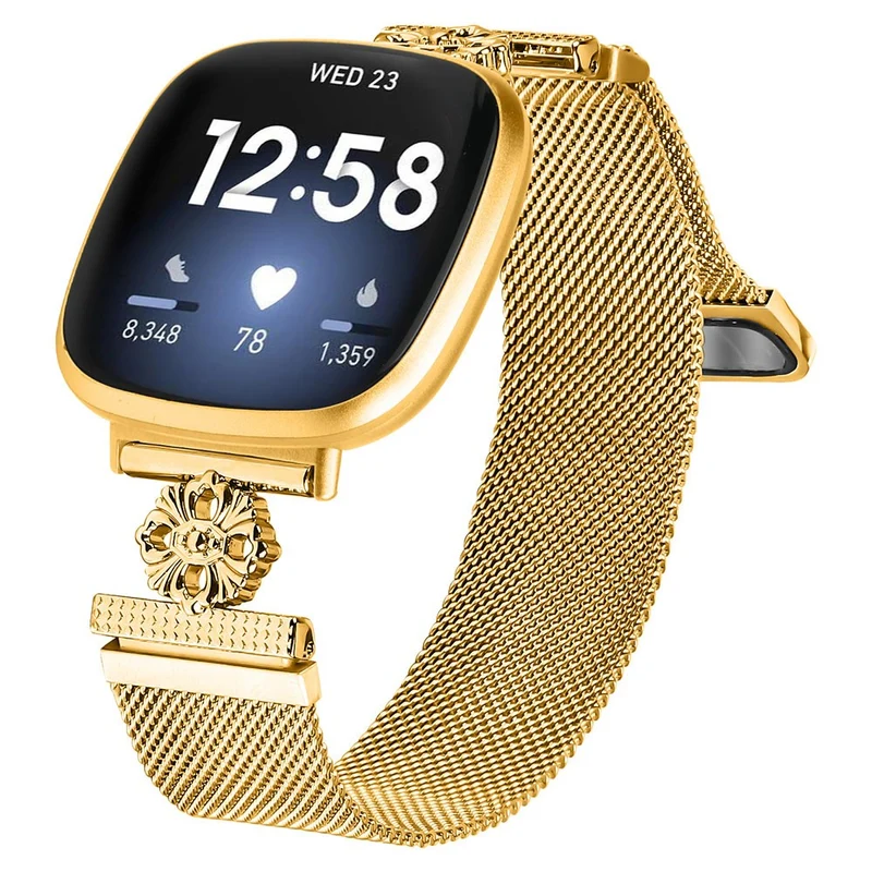 Unglaublich Süß Fitbit Sense / Fitbit Versa 3 Metall Armband