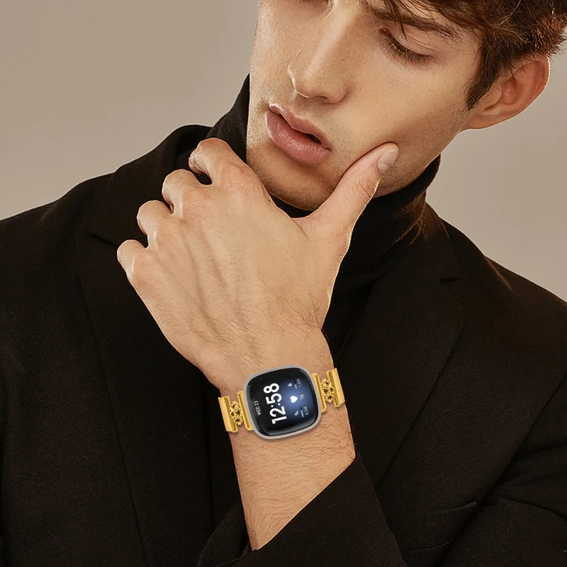 Unglaublich Süß Fitbit Sense / Fitbit Versa 3 Metall Armband