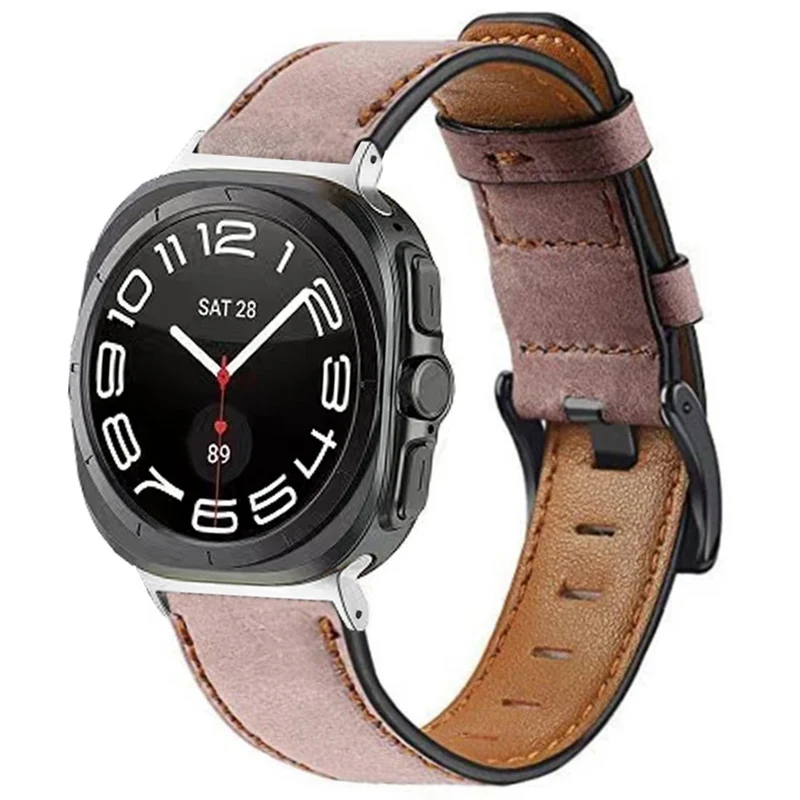 Absolut Langlebig Samsung Galaxy Watch Ultra 47mm Kunstleder Armband