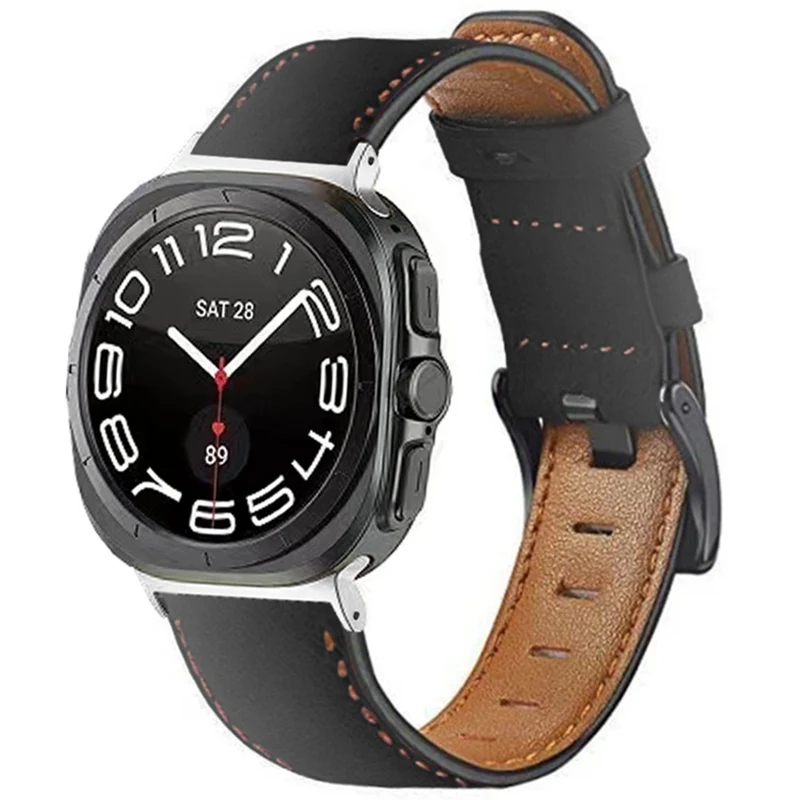 Absolut Langlebig Samsung Galaxy Watch Ultra 47mm Kunstleder Armband