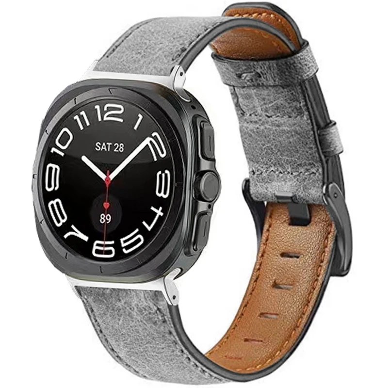 Absolut Langlebig Samsung Galaxy Watch Ultra 47mm Kunstleder Armband