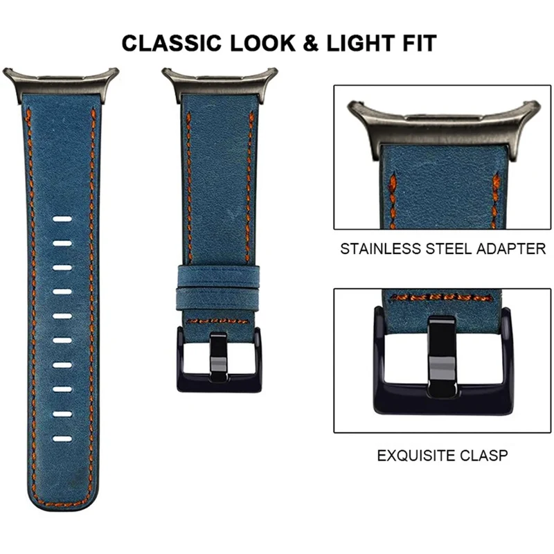 Absolut Langlebig Samsung Galaxy Watch Ultra 47mm Kunstleder Armband