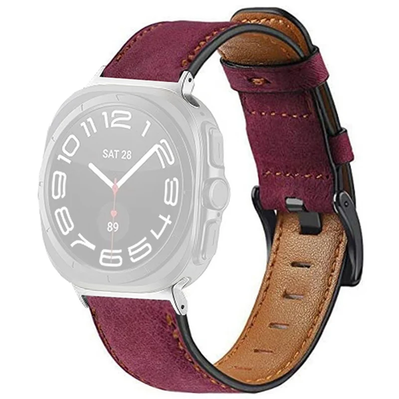 Absolut Langlebig Samsung Galaxy Watch Ultra 47mm Kunstleder Armband