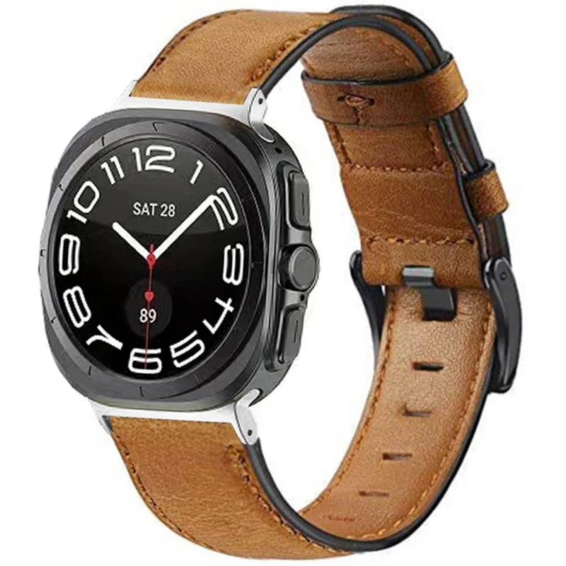 Absolut Langlebig Samsung Galaxy Watch Ultra 47mm Kunstleder Armband