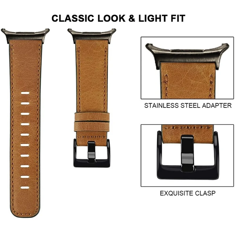Absolut Langlebig Samsung Galaxy Watch Ultra 47mm Kunstleder Armband