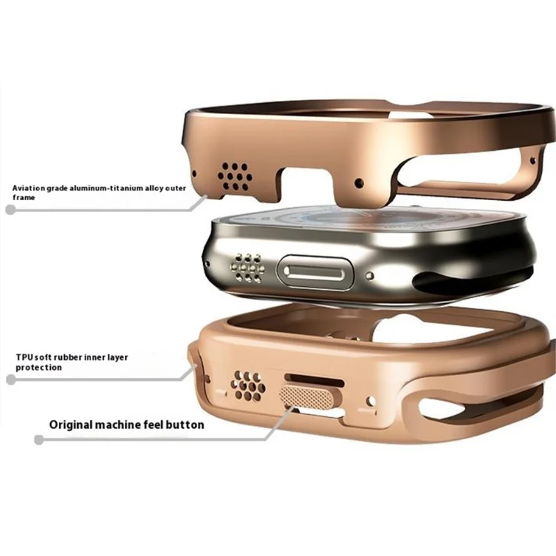 Apple Watch Ultra 2 / Apple Watch Ultra Silikon Universell Bumper