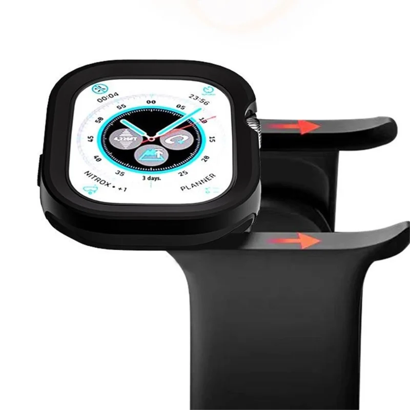 Apple Watch Ultra 2 / Apple Watch Ultra Silikon Universell Bumper