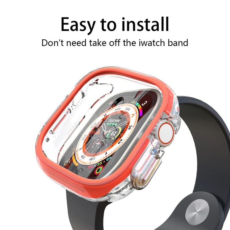 Apple Watch Ultra 2 / Apple Watch Ultra Silikon Universell Bumper