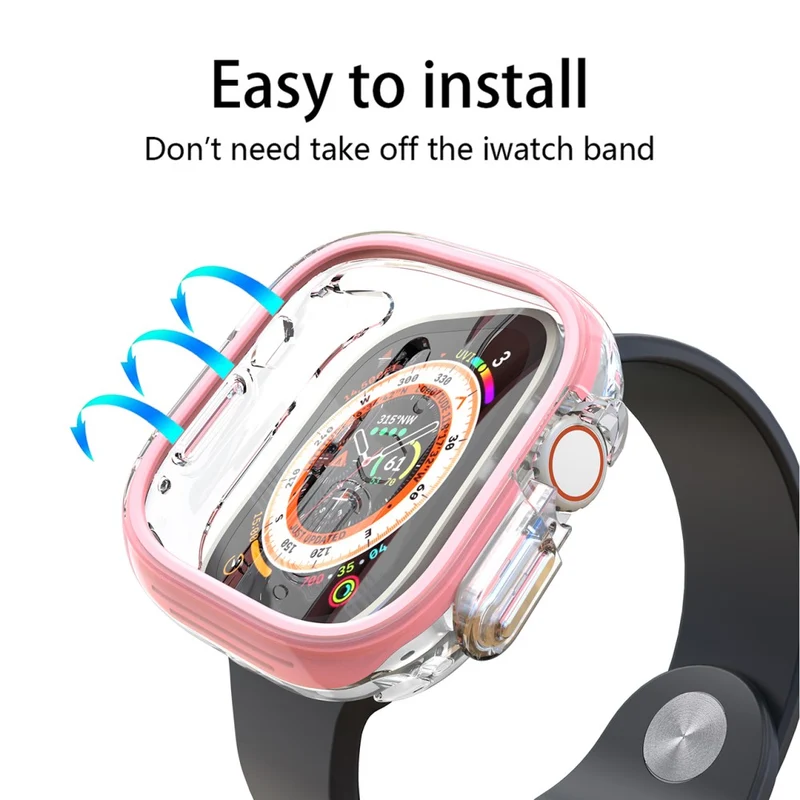 Apple Watch Ultra 2 / Apple Watch Ultra Silikon Universell Bumper