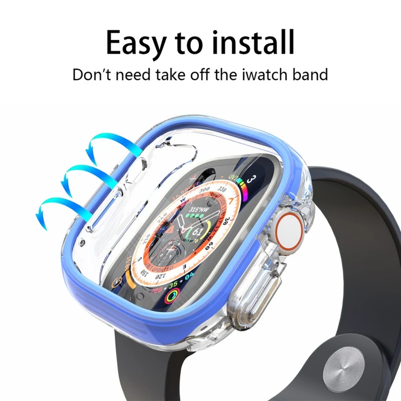 Apple Watch Ultra 2 / Apple Watch Ultra Silikon Universell Bumper
