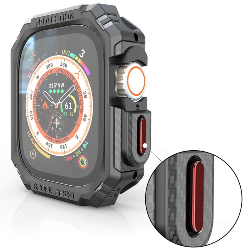 Apple Watch Ultra 2 / Apple Watch Ultra Schützende Silikon Universell Bumper