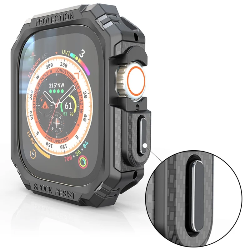 Apple Watch Ultra 2 / Apple Watch Ultra Schützende Silikon Universell Bumper