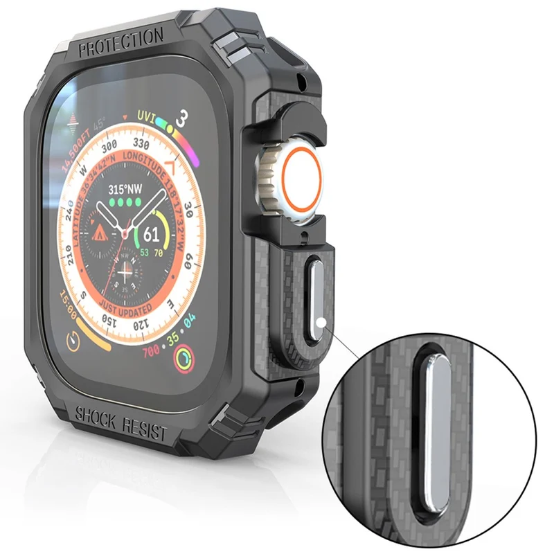 Apple Watch Ultra 2 / Apple Watch Ultra Schützende Silikon Universell Bumper