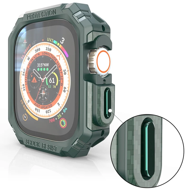 Apple Watch Ultra 2 / Apple Watch Ultra Schützende Silikon Universell Bumper