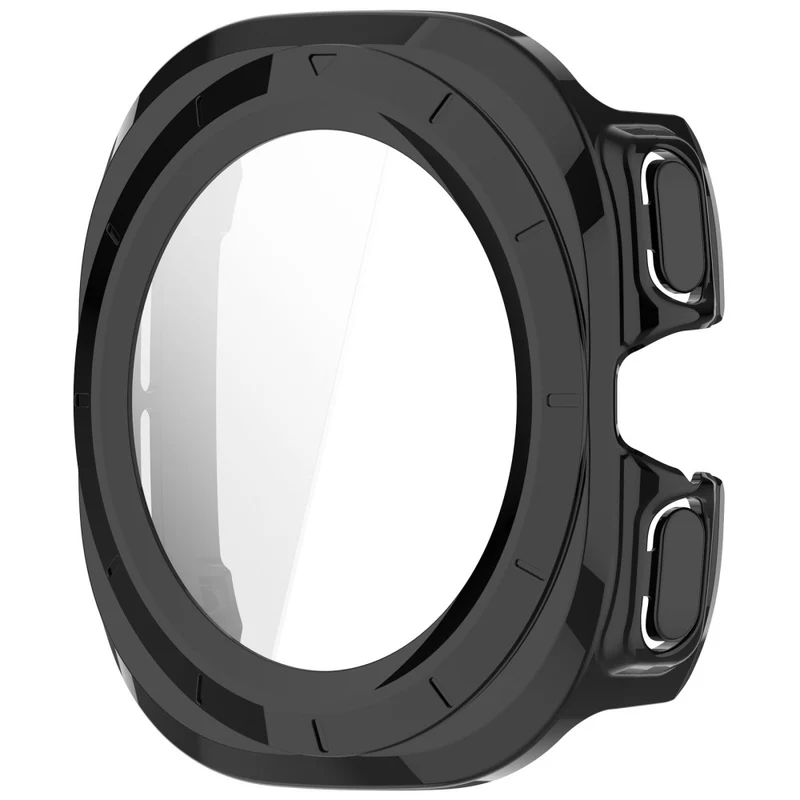 Dauerhaft Samsung Galaxy Watch Ultra 47mm Hülle mit Displayschutz in Glas und Plastik