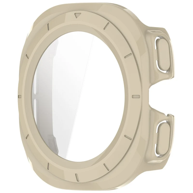 Dauerhaft Samsung Galaxy Watch Ultra 47mm Hülle mit Displayschutz in Glas und Plastik