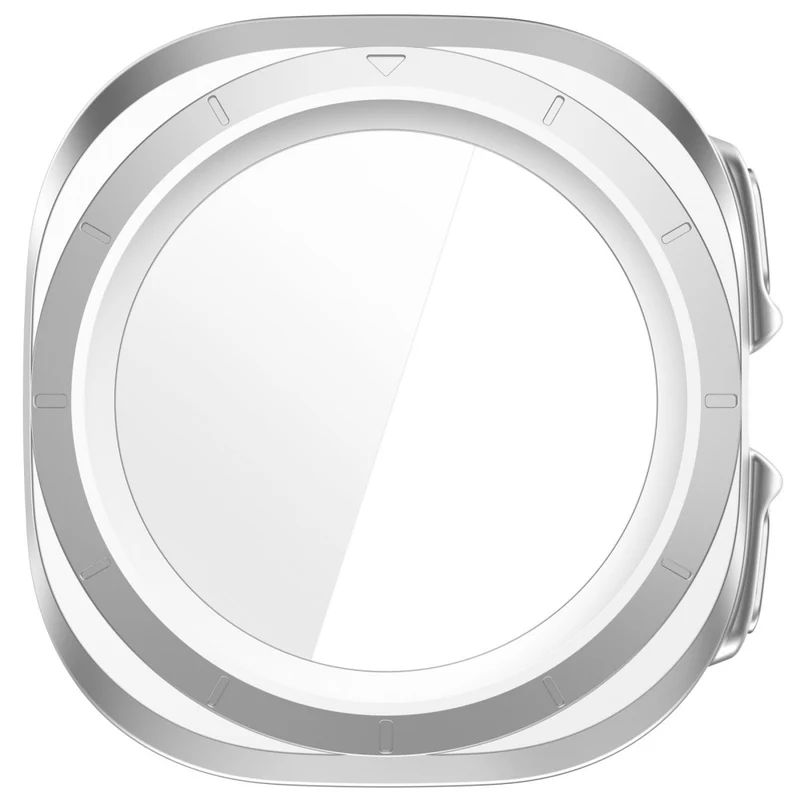 Zäh Samsung Galaxy Watch Ultra 47mm Hülle mit Displayschutz in Glas und Plastik