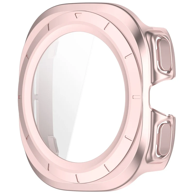 Zäh Samsung Galaxy Watch Ultra 47mm Hülle mit Displayschutz in Glas und Plastik