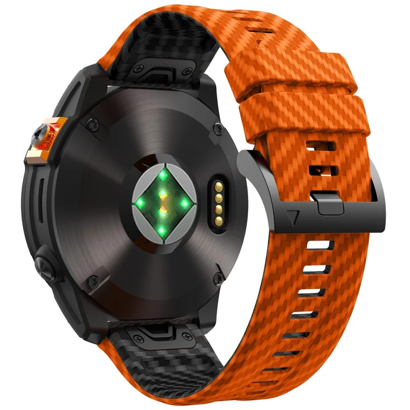 Wirklich Angenehm Garmin Fenix 7X Silikon Armband