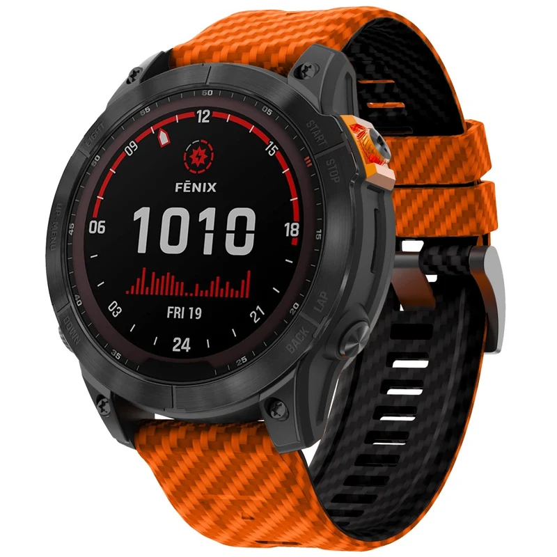 Wirklich Angenehm Garmin Fenix 7X Silikon Armband