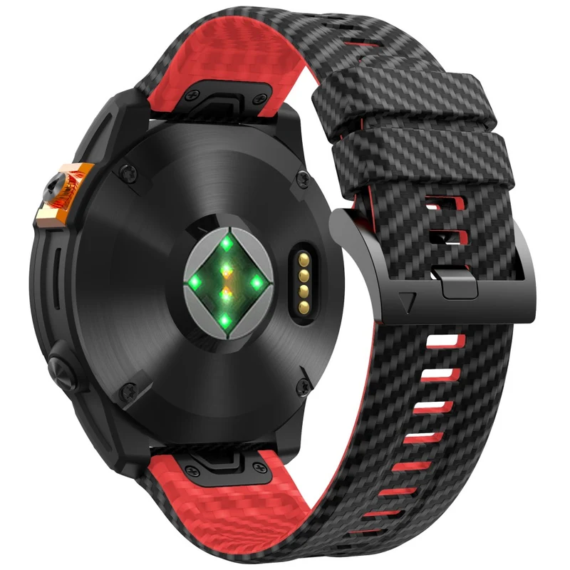 Wirklich Angenehm Garmin Fenix 7X Silikon Armband