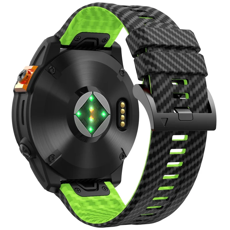 Wirklich Angenehm Garmin Fenix 7X Silikon Armband