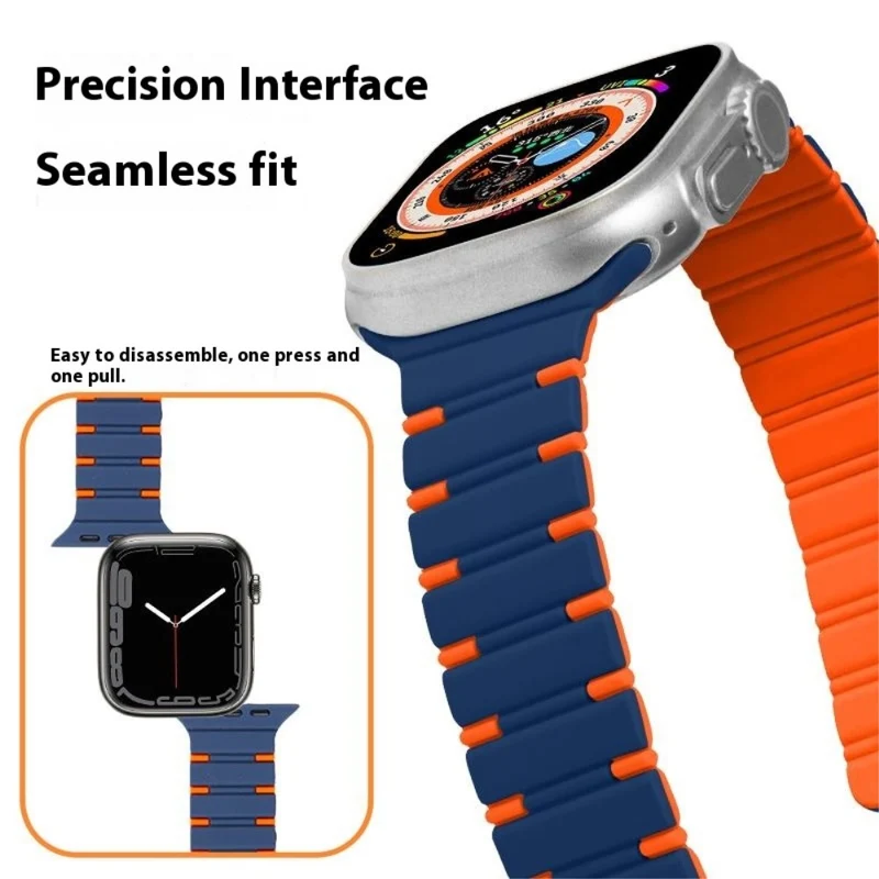 Sehr Angenehm Apple Smartwatch Silikon Universell Armband