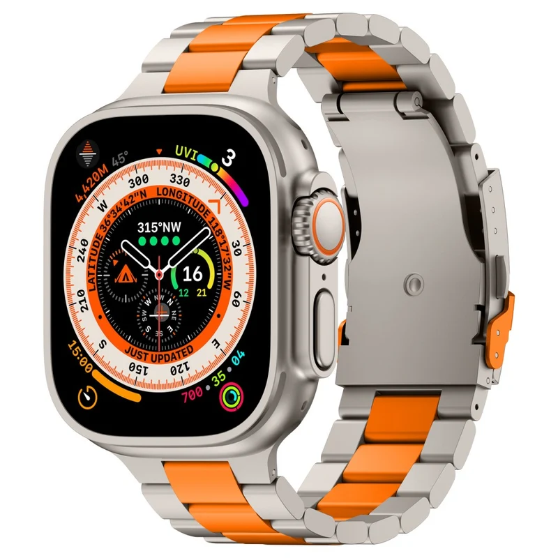 Absolut Sympathisch Apple Smartwatch Metall Universell Armband