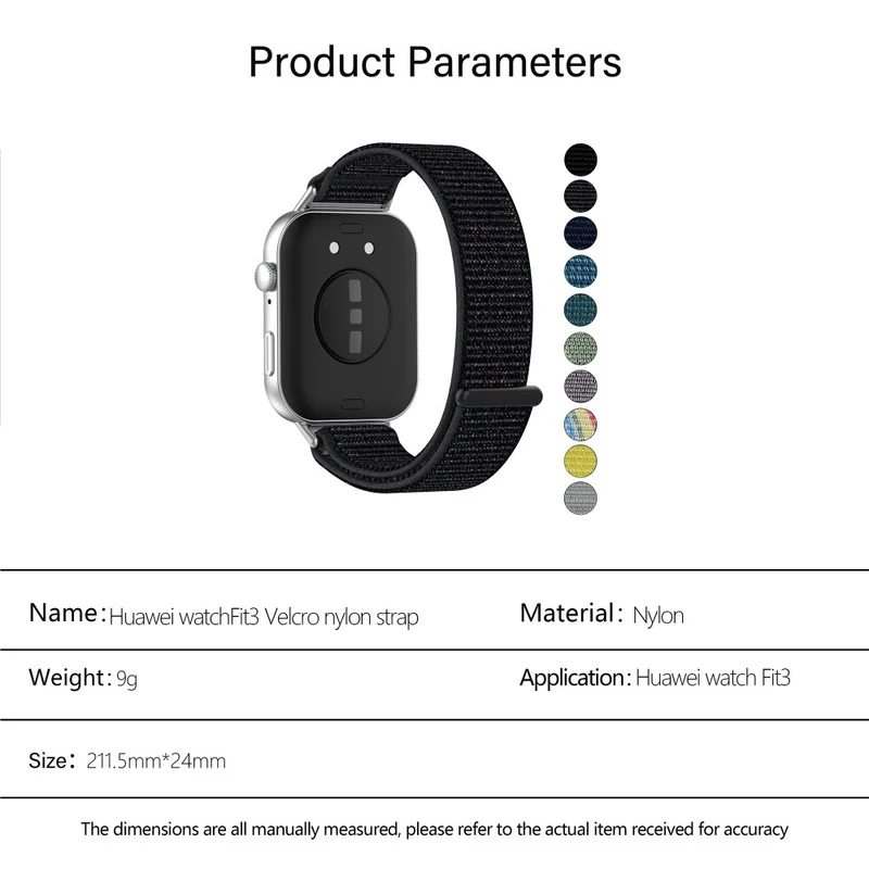 Mega Fantastisch Huawei Watch Fit 3 Nylon Armband